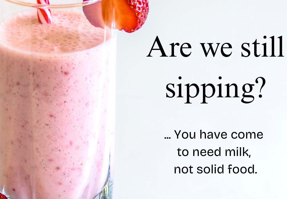 Are We Still Sipping?